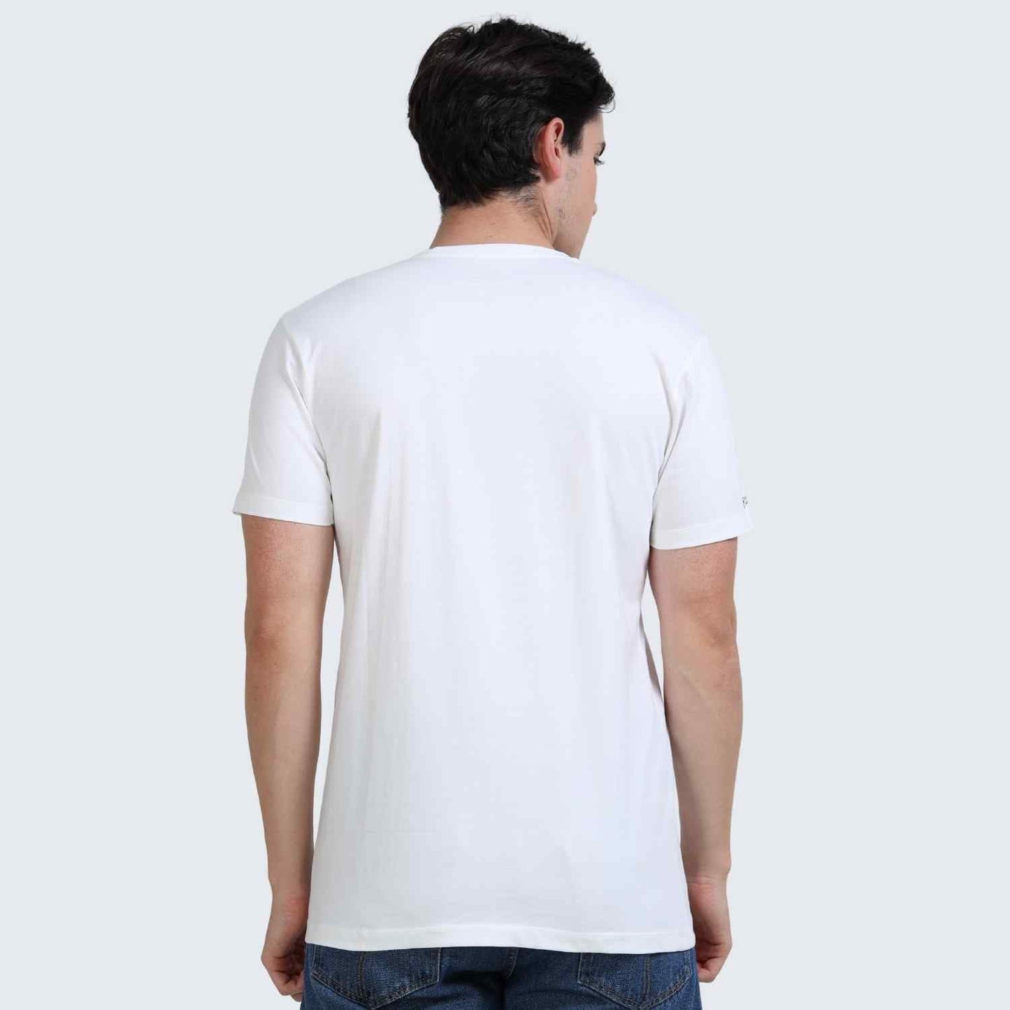 Crew Neck | Mens | White