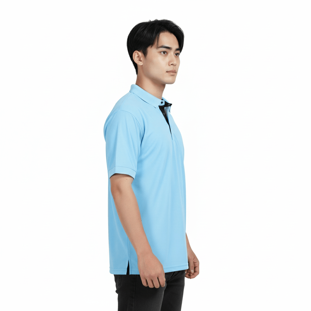 Golfer | Mens Polo | Skyblue