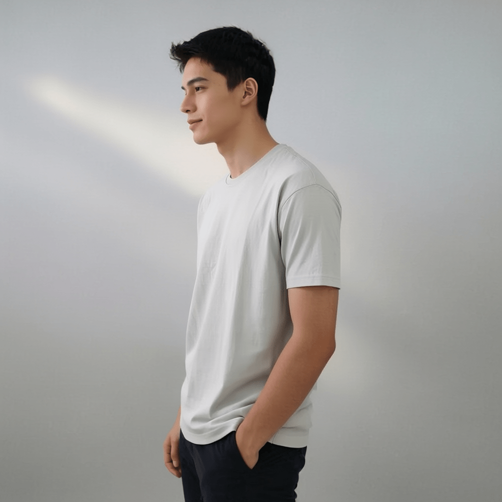 Moss Plain Round Neck Tshirt