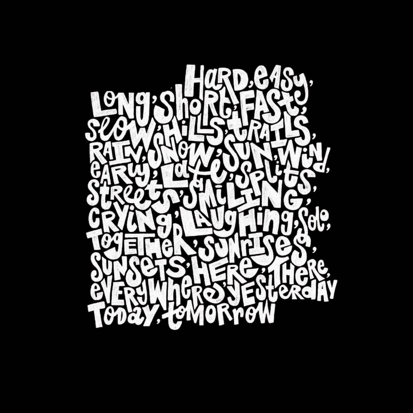 Round Neck | Black | Crew