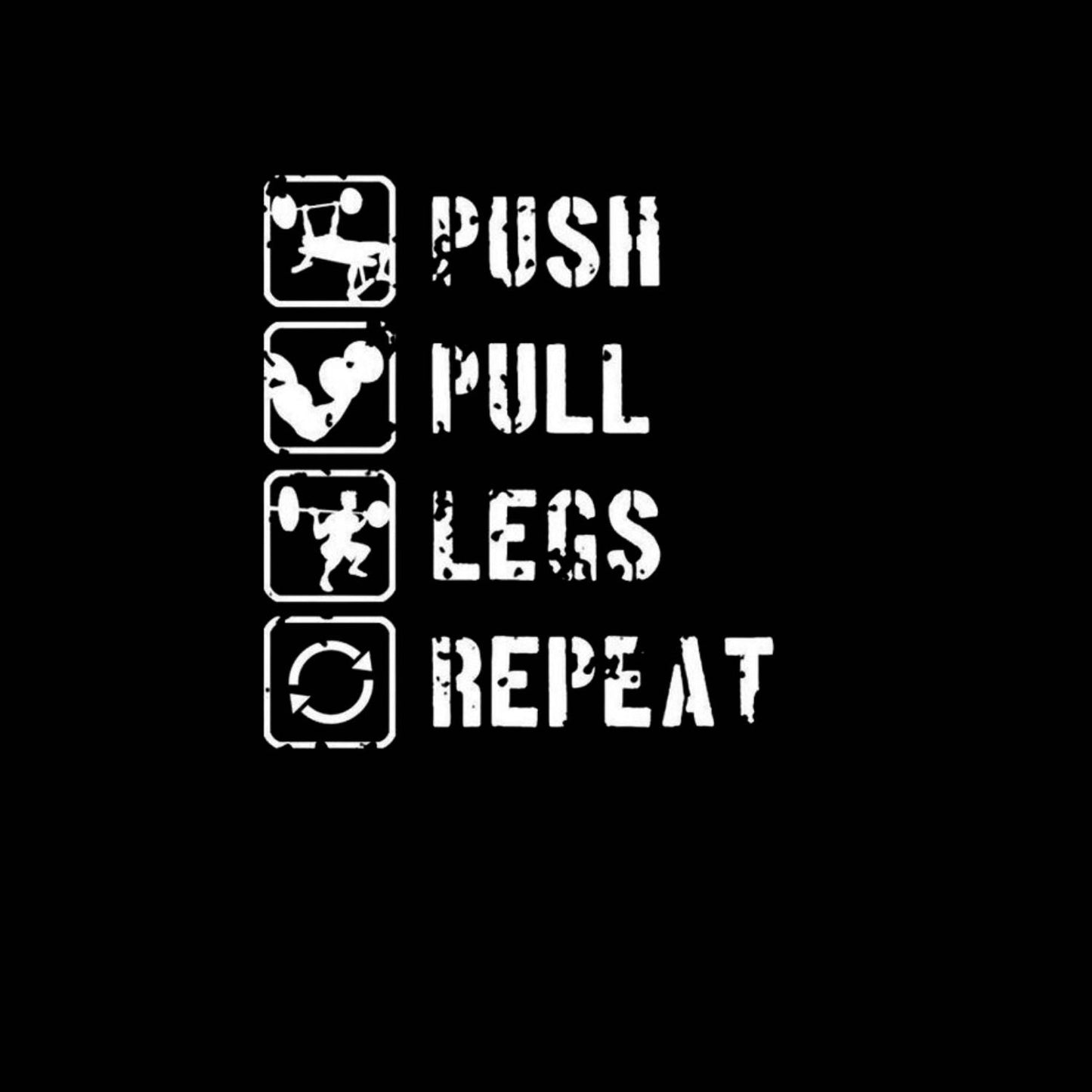 Round Neck | Black | Gym Rat