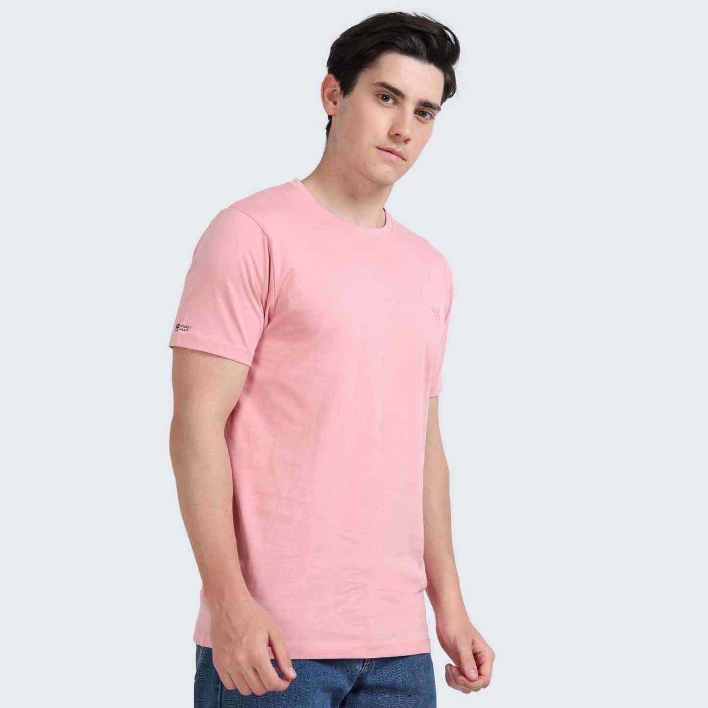 Crew Neck | Mens | Light Pink