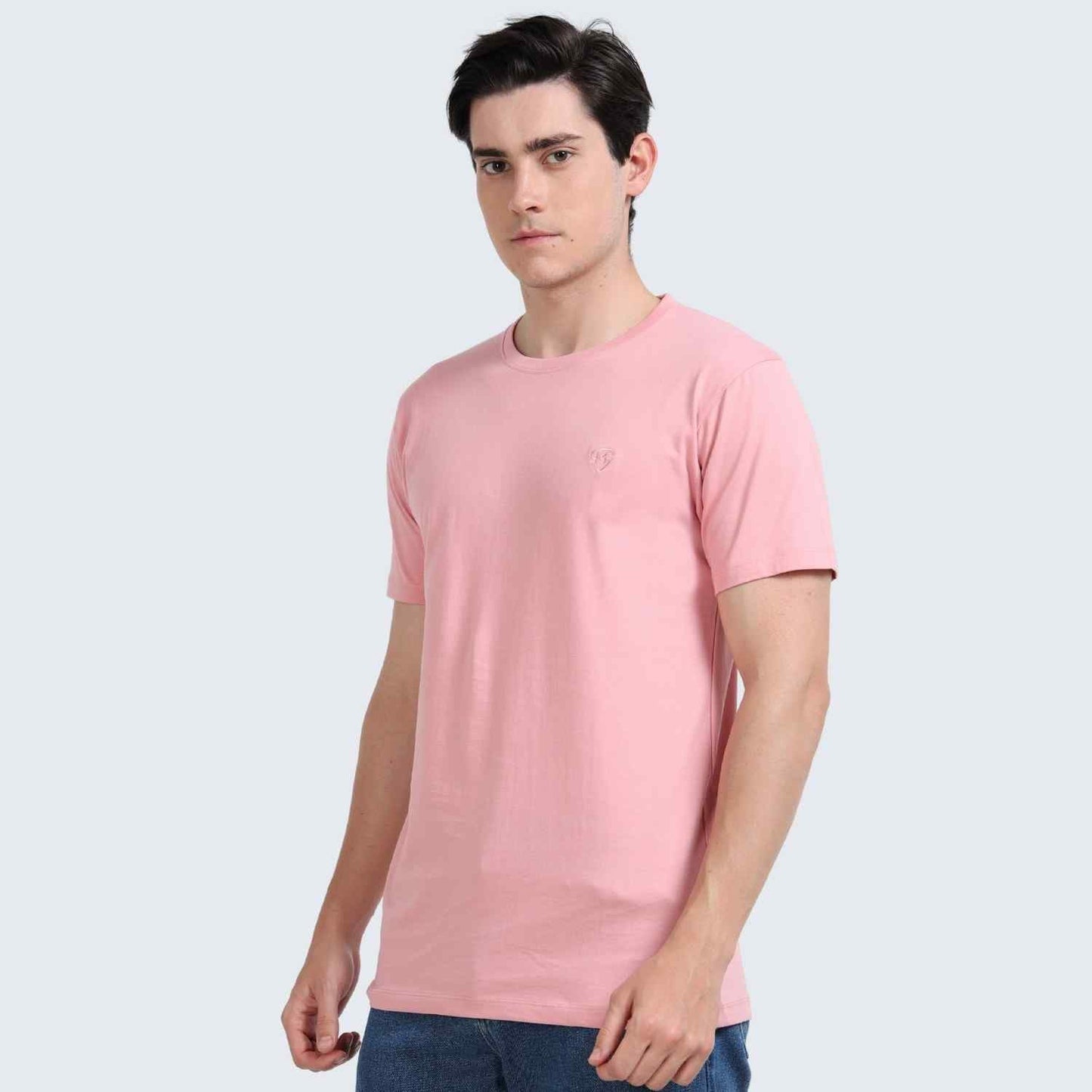 Crew Neck | Mens | Light Pink