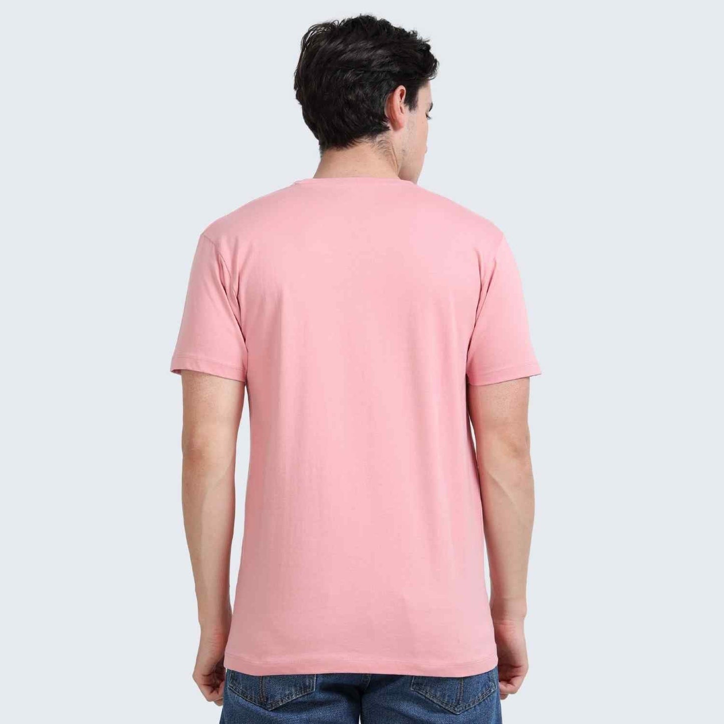 Crew Neck | Mens | Light Pink