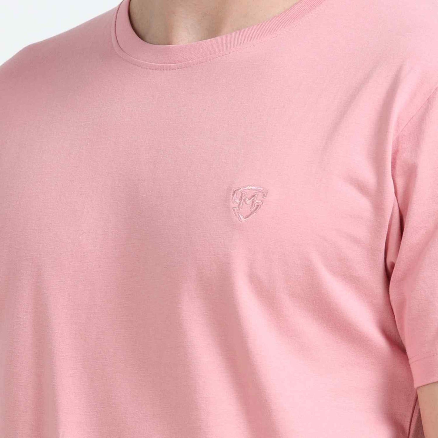 Crew Neck | Mens | Light Pink