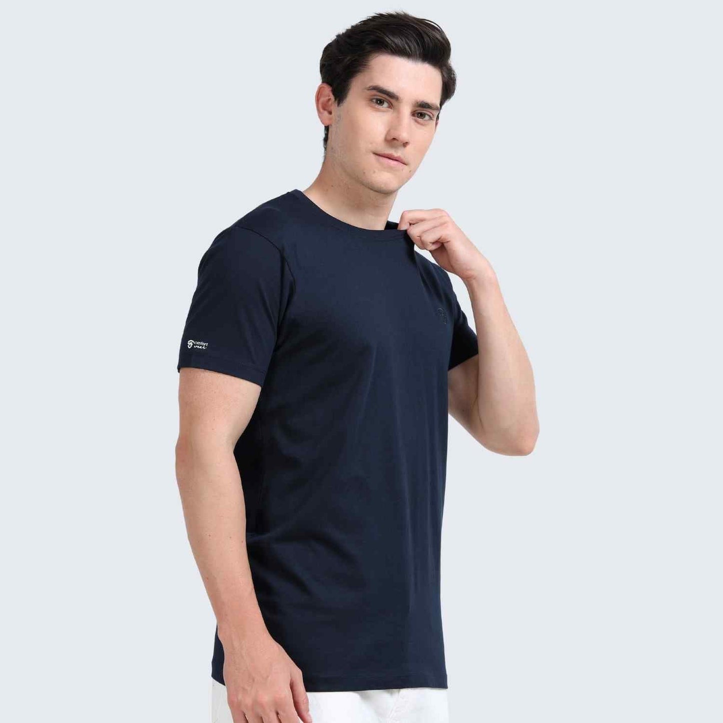 Crew Neck | Mens | Navy