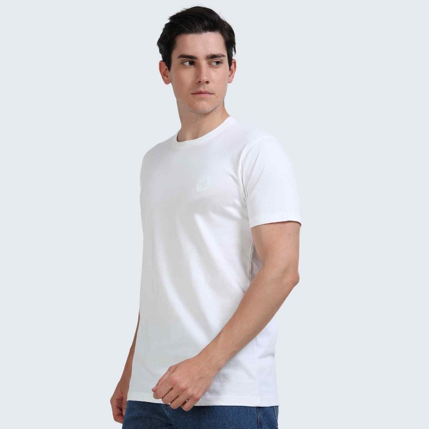 Crew Neck | Mens | White