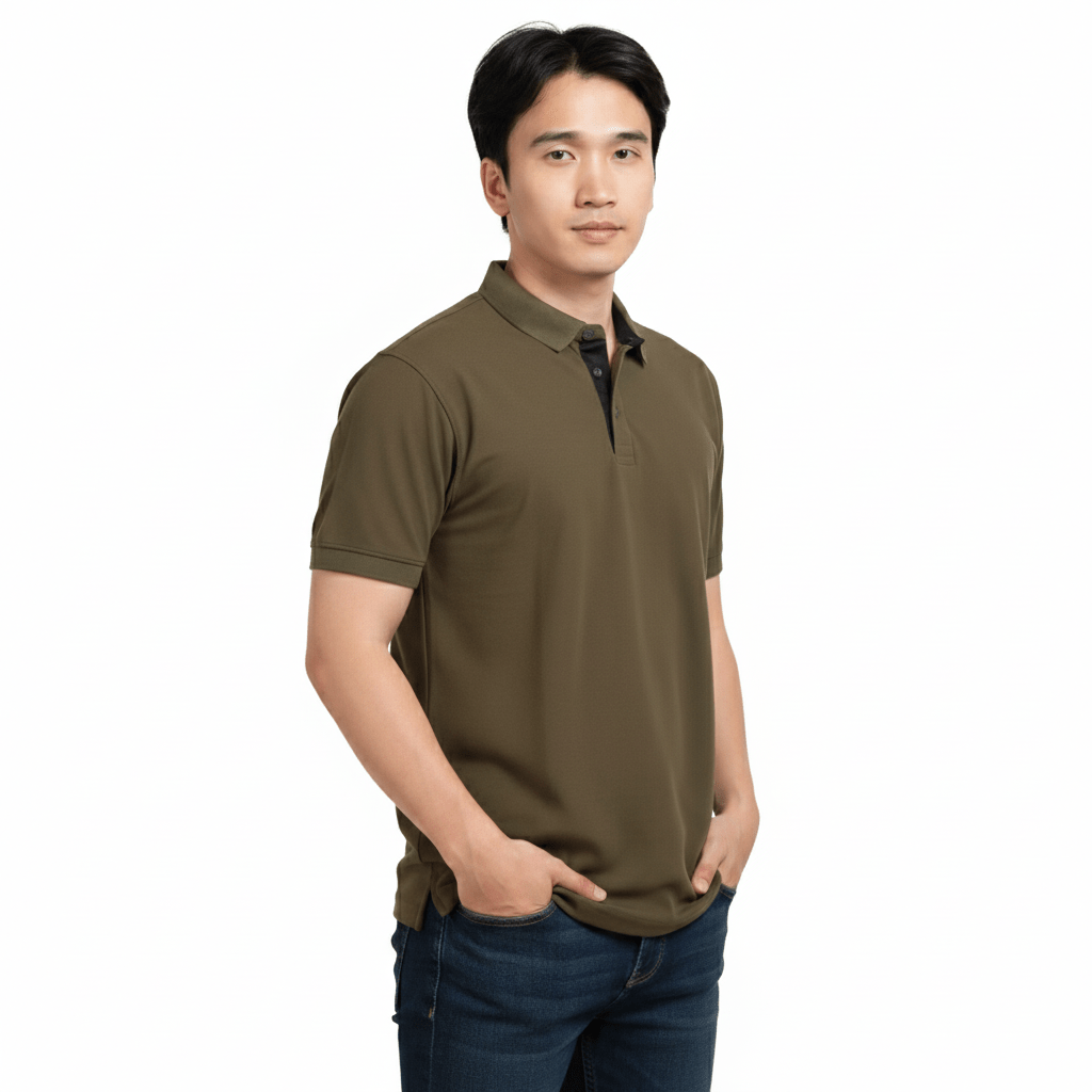Golfer | Mens Polo | Olive