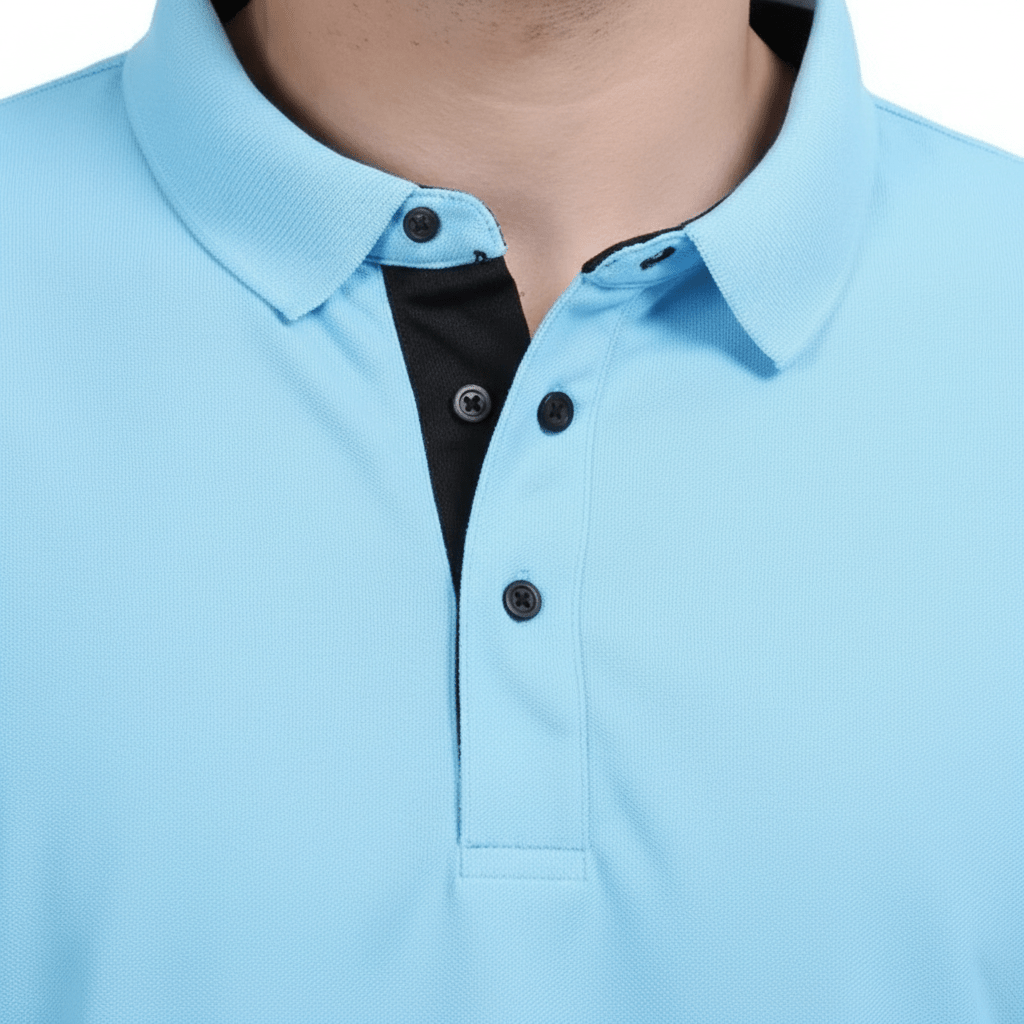Golfer | Mens Polo | Skyblue