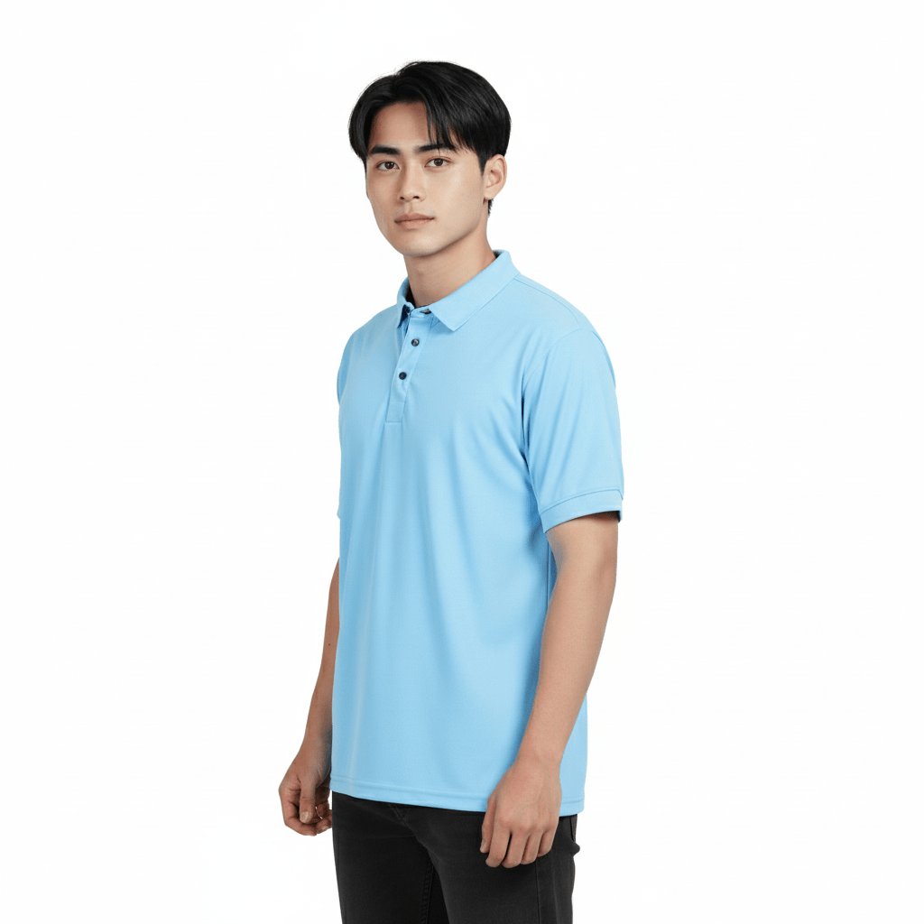 Golfer | Mens Polo | Skyblue