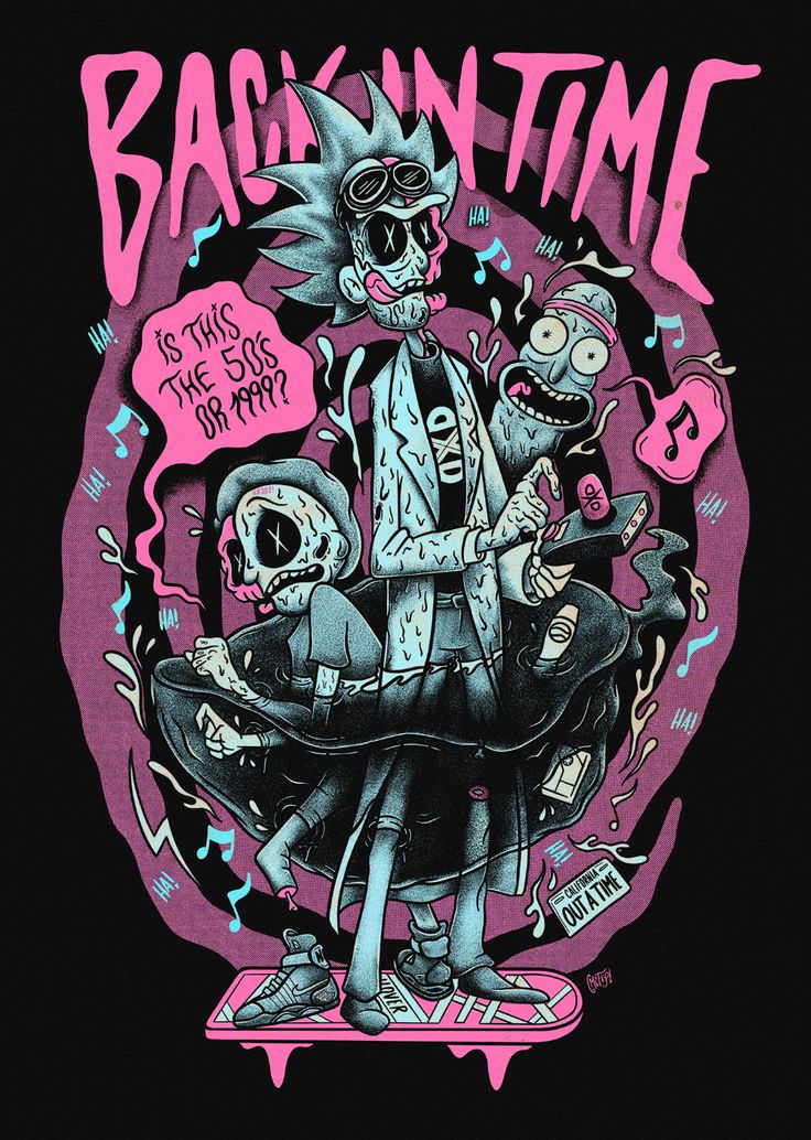 Oversized | Men | Black | Back In Time