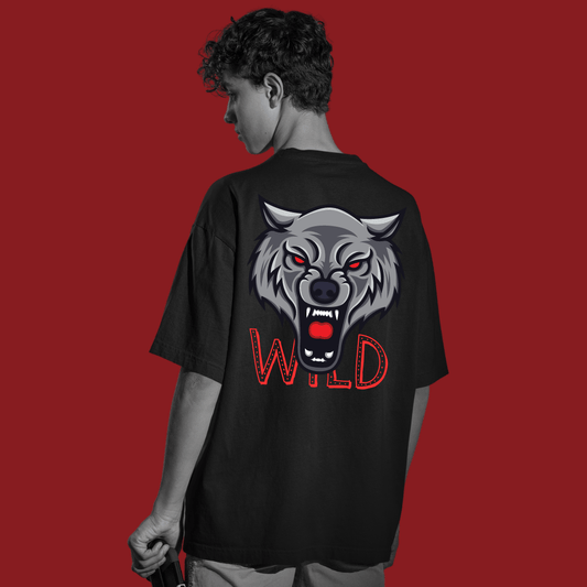 Oversized | Men | Black | Wild