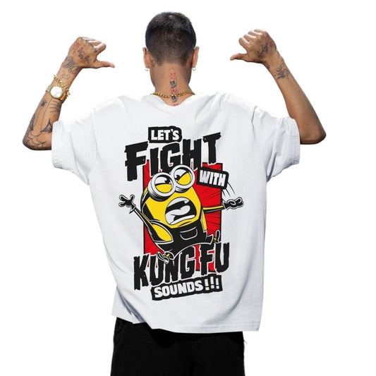 Oversized | Men | White | Fight