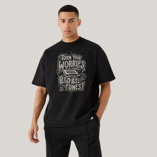 Round Neck | Black | Badass Tunes