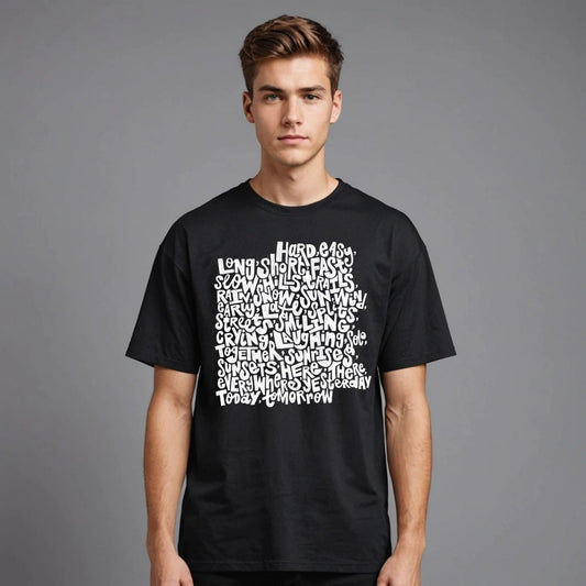 Round Neck | Black | Crew