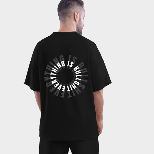 Round Neck | Black | Everything Is Bullshit