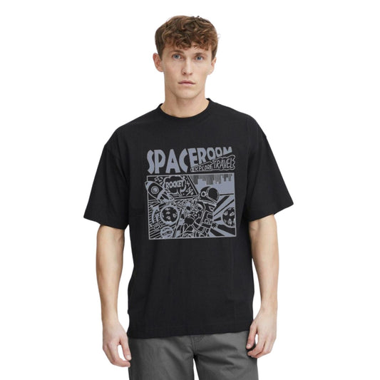 Round Neck | Black | Space Room