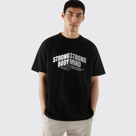 Round Neck | Black | Strong